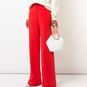 NWT DANSE LENTE Mini Johnny Clutch White/Pink